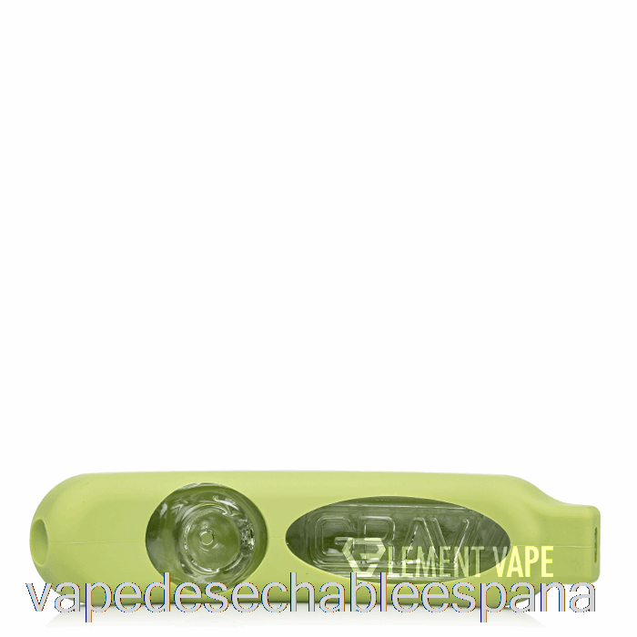 Vape Desechable España Grav Rocker Apisonadora Con Piel De Silicona Verde Aguacate